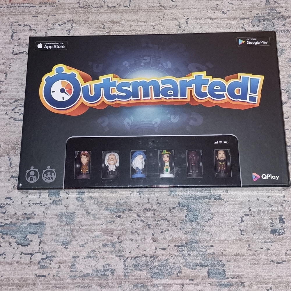 Outsmarted App Board Game New Sealed